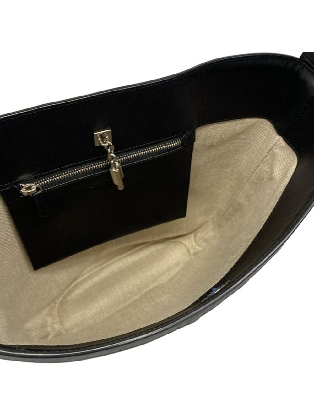 Balenciaga Shoulder Bag Ivory Black Basket Leather - Picture 7 of 15